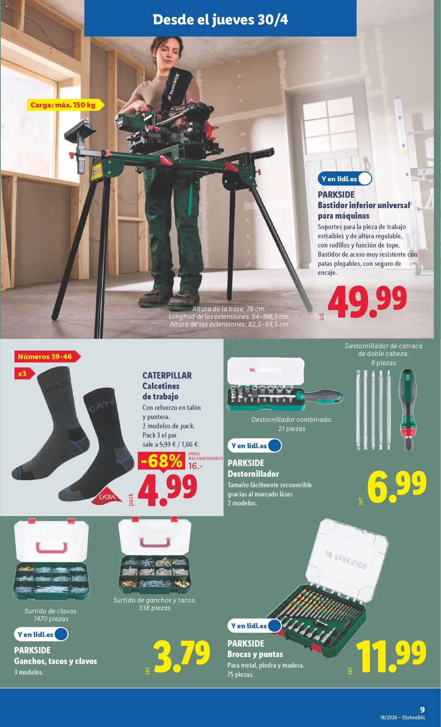 Lidl folleto de bazar │ válido desde el 27.04.2026 | Página: 23 | Productos: Tacos