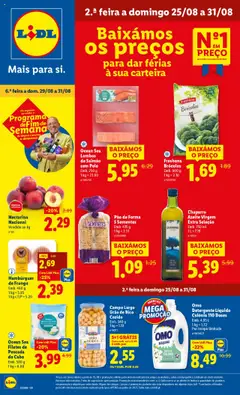 Pré-visualização Lidl folheto válido de 25.08.2025