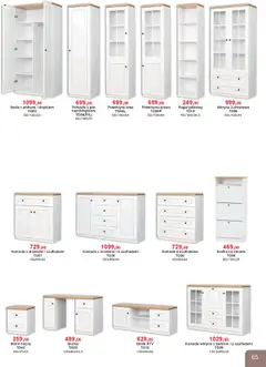 Pogląd oferty "Bodzio Katalog" - ważna od 01.10.2025 | Strona: 65 | Produkty: Komoda, Biurko, Witryna, Regał