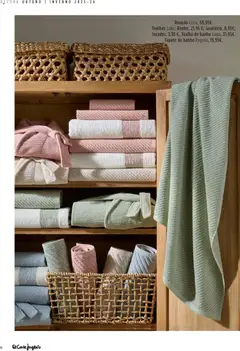 Pré-visualização El Corte Ingles Decora válido de 23.10.2025 | Página: 86 | Produtos: Banho, Tapete, Toalha de banho, Roupão