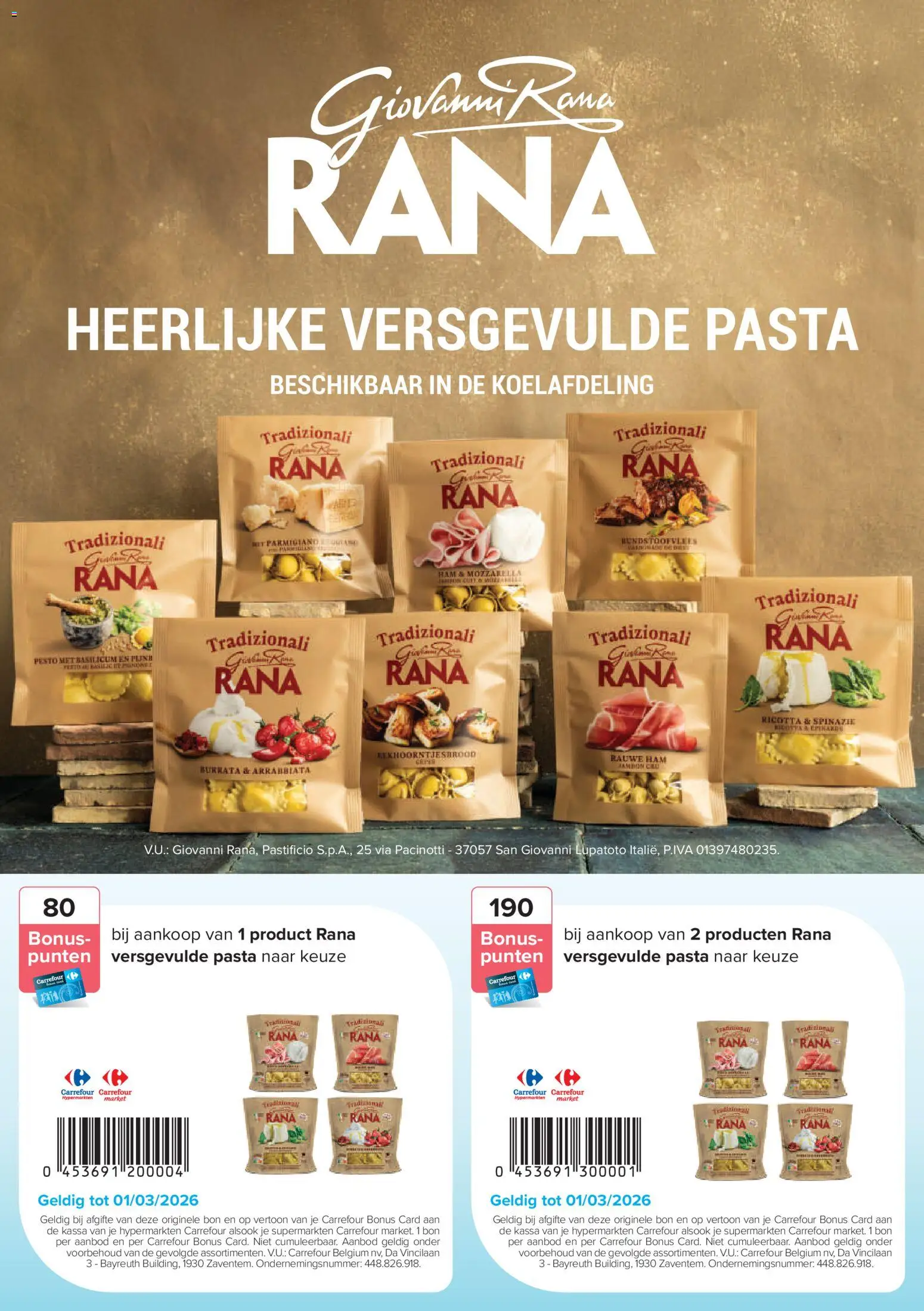 {H1} | Pagina: 4 | Producten: Pasta, Mozzarella, Ricotta, Spinazie