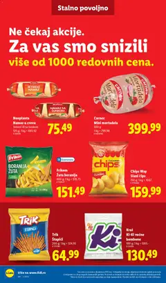 Carnex Mini mortadela, 500 g - pregled Lidl kataloga - važi od 02.01.2026 | Strana: 36