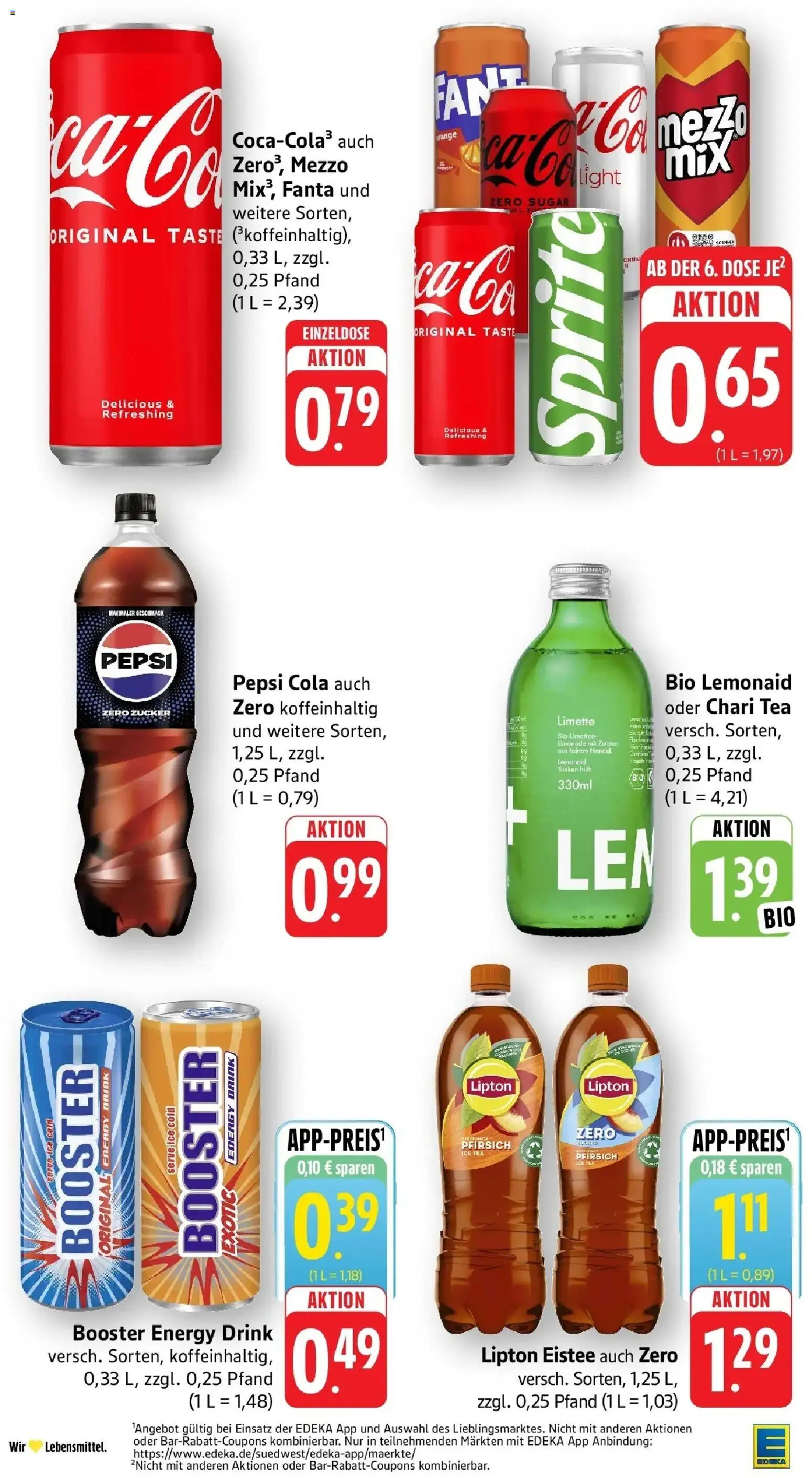 Angebote – gültig ab 27.04.2026 | Seite: 33 | Produkte: Sprite, Cola, Limonade, Limette