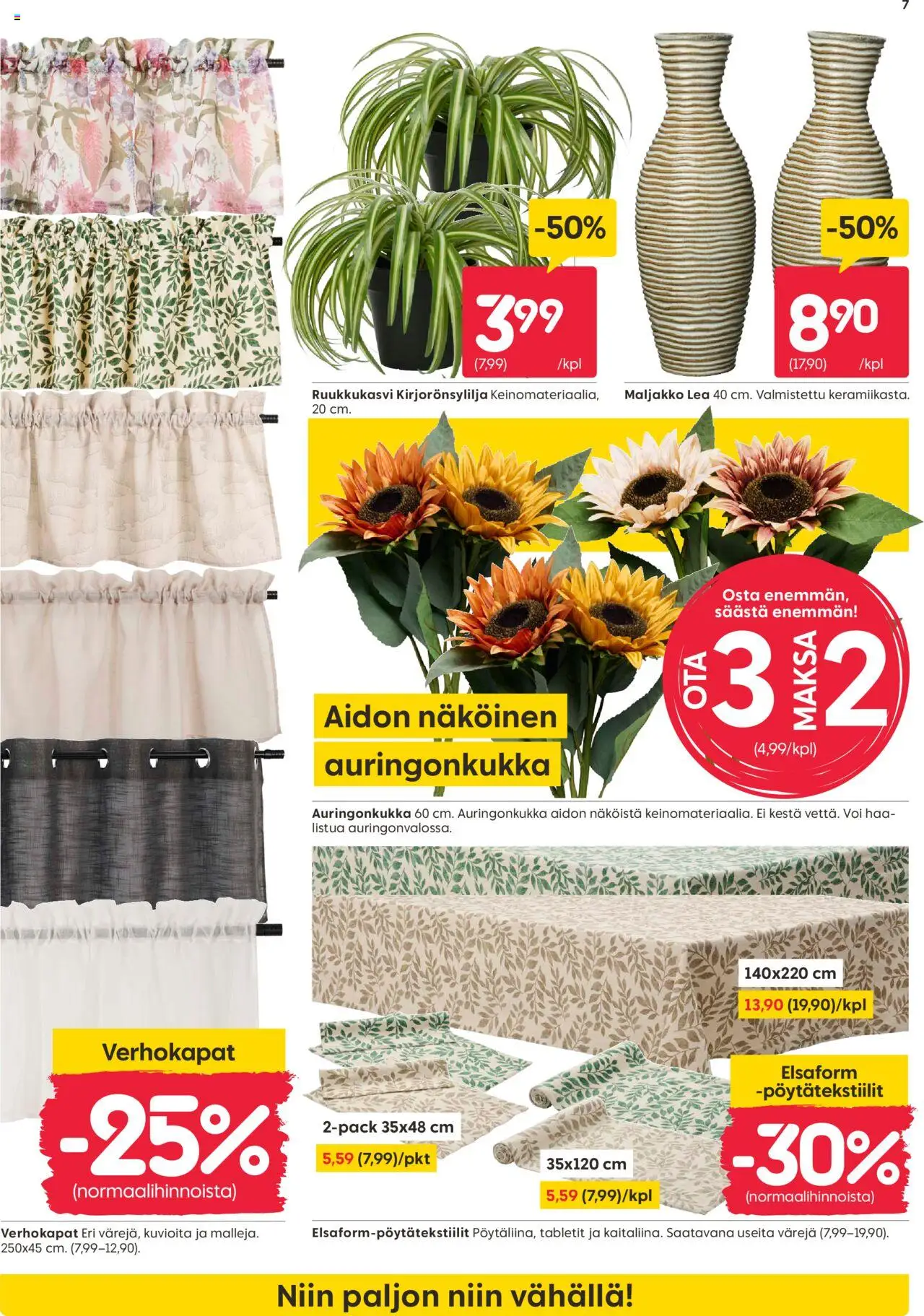  | Sivu: 7 | Tuotteet: Maljakko, Voi