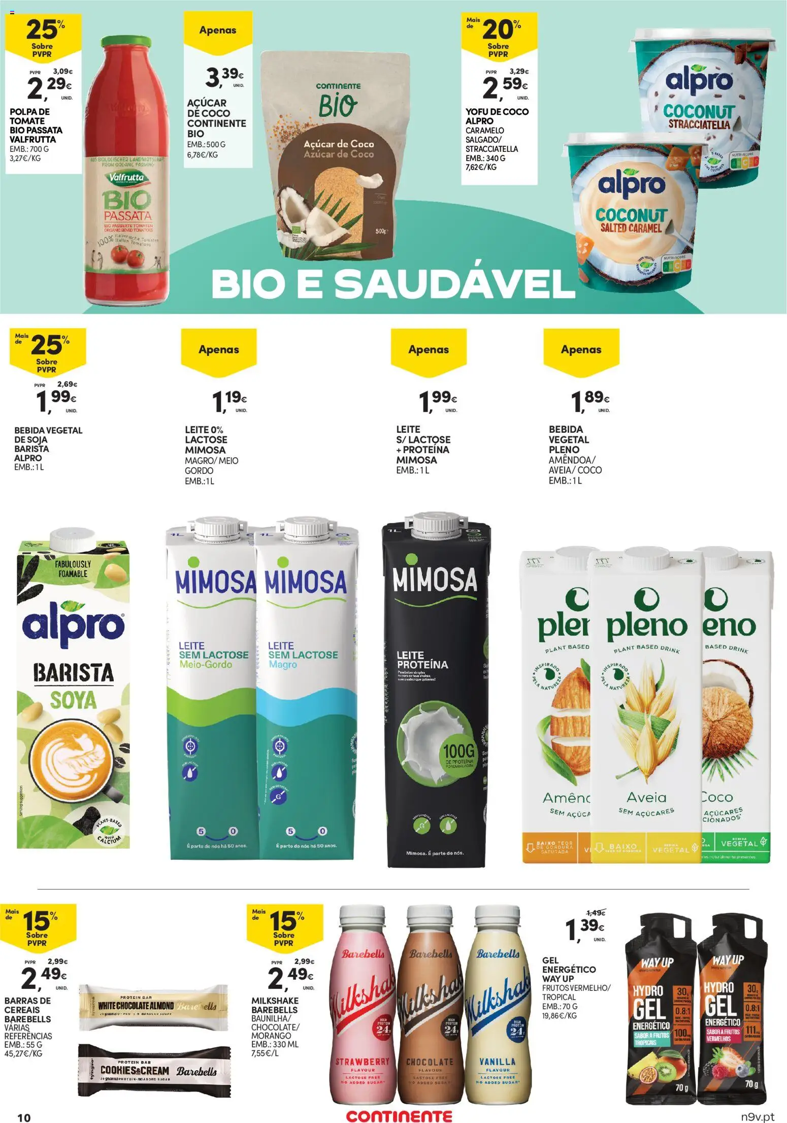 Continente - Açores │ válido de 13.11.2025 | Página: 10 | Produtos: Aveia, Chocolate, Açúcar, Tomate