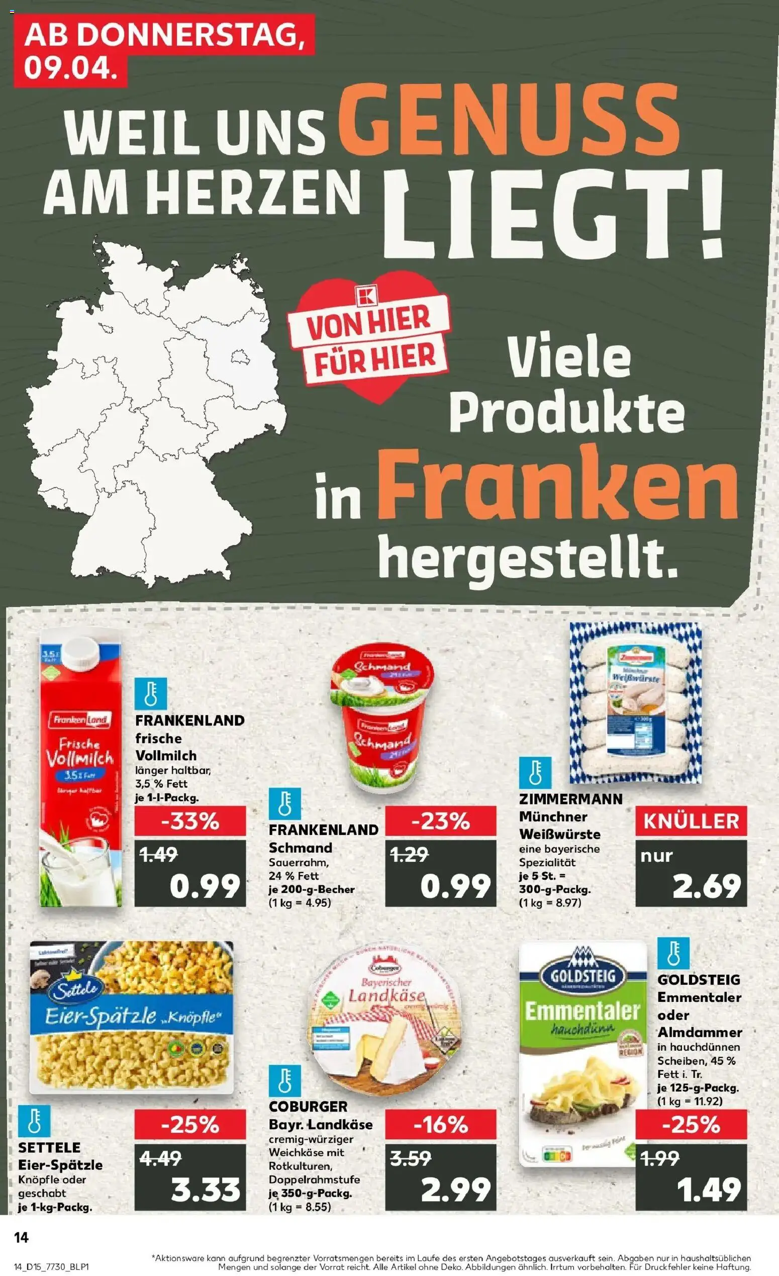 Kaufland Prospekt Würzburg	 – gültig ab 07.04.2026 | Seite: 26 | Produkte: Pasta