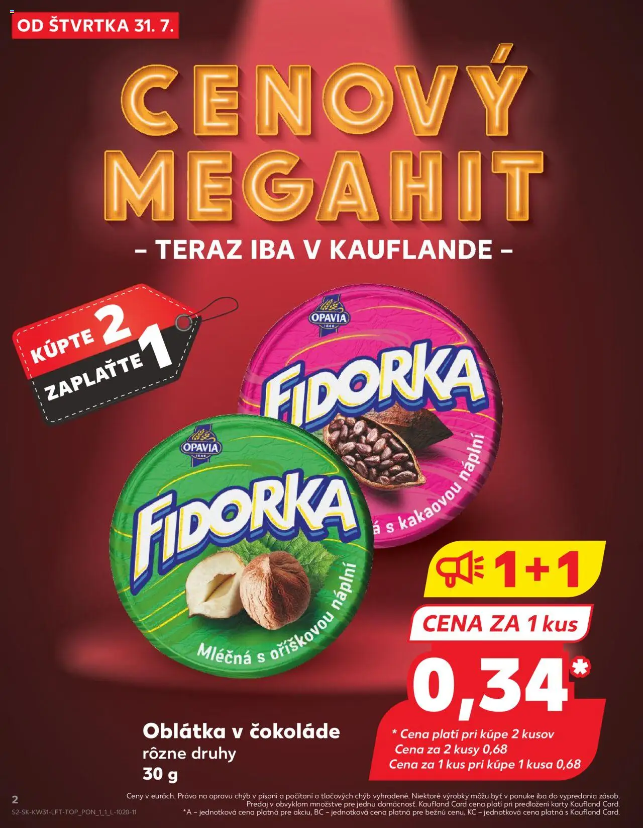 Kaufland Bratislava-Podunajské Biskupice │ platný od 31.07.2025 | Strana: 2