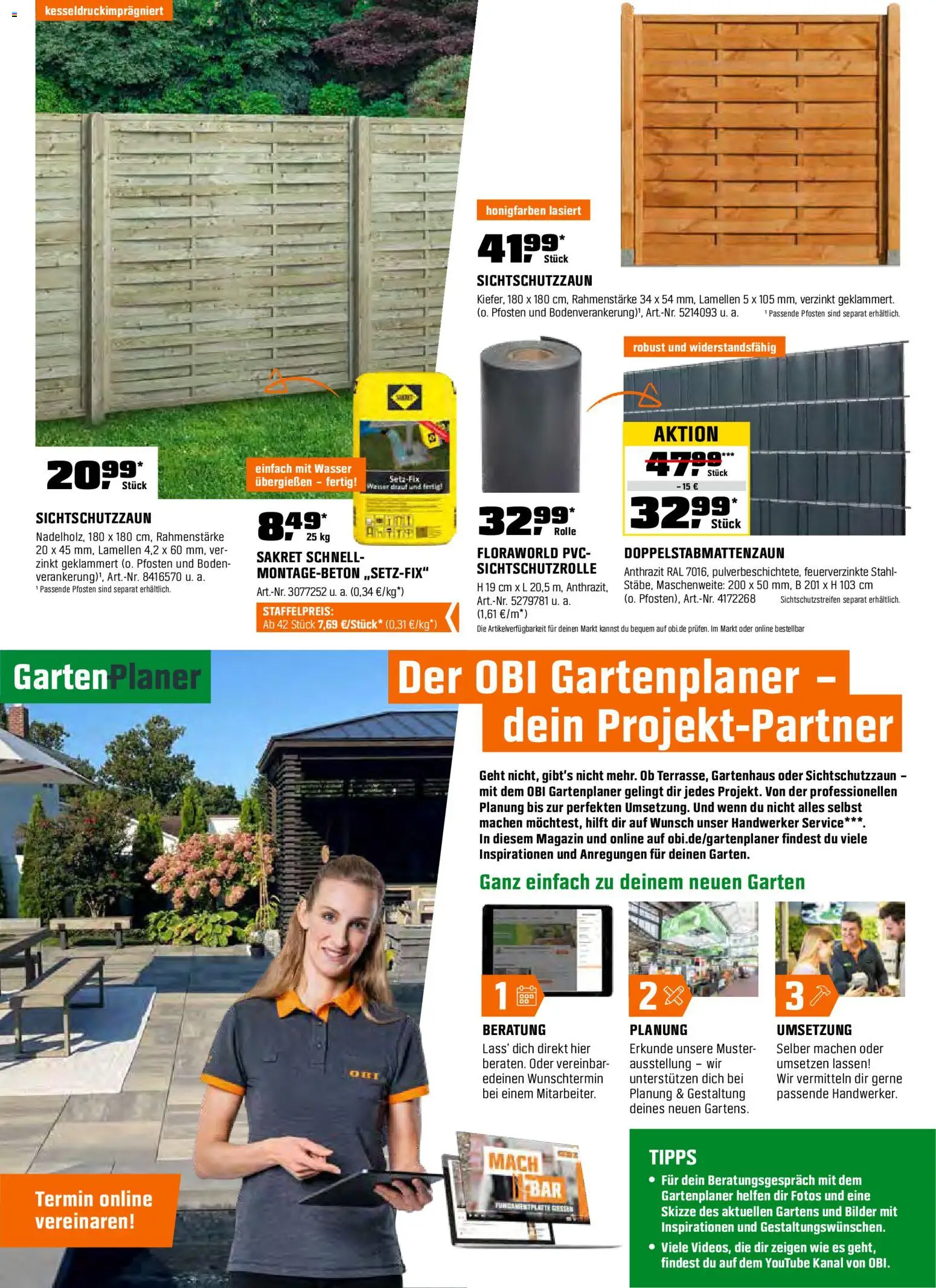 Obi Prospekt 	 – gültig ab 01.03.2026 | Seite: 15 | Produkte: Bilder, Wasser