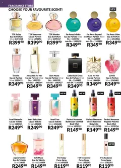 New Avon catalogue – valid from 01.09.2025 | Page: 44 | Products: Dress, Purse, Fragrance, Eau de toilette