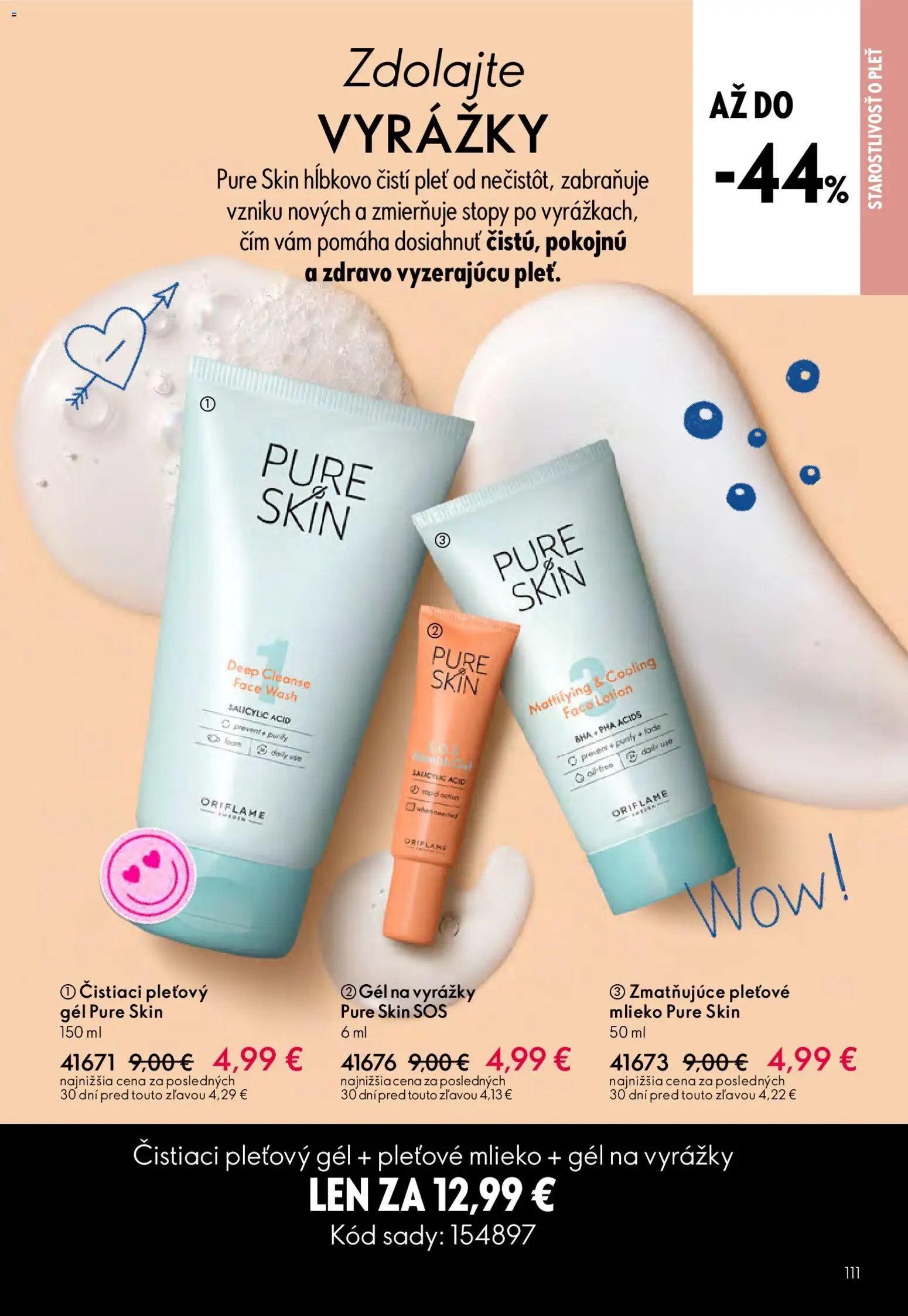 Nové Oriflame akcie – leták je platný od 11.02.2026 | Strana: 111 | Produkty: Mlieko