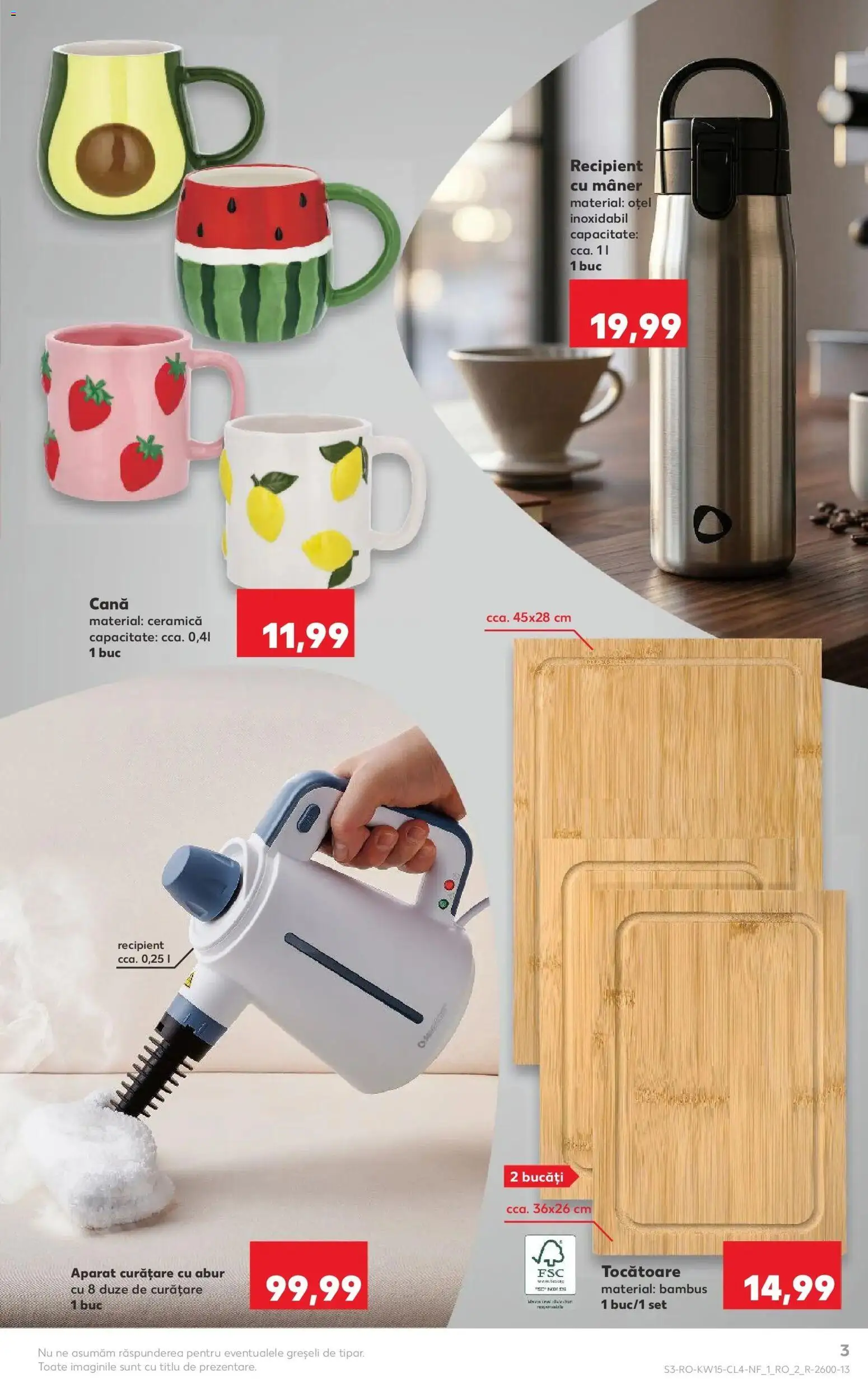 Noul catalog Kaufland – valabil de la 08.04.2026 | Pagină: 3 | Produse: Mâner, Su sebili