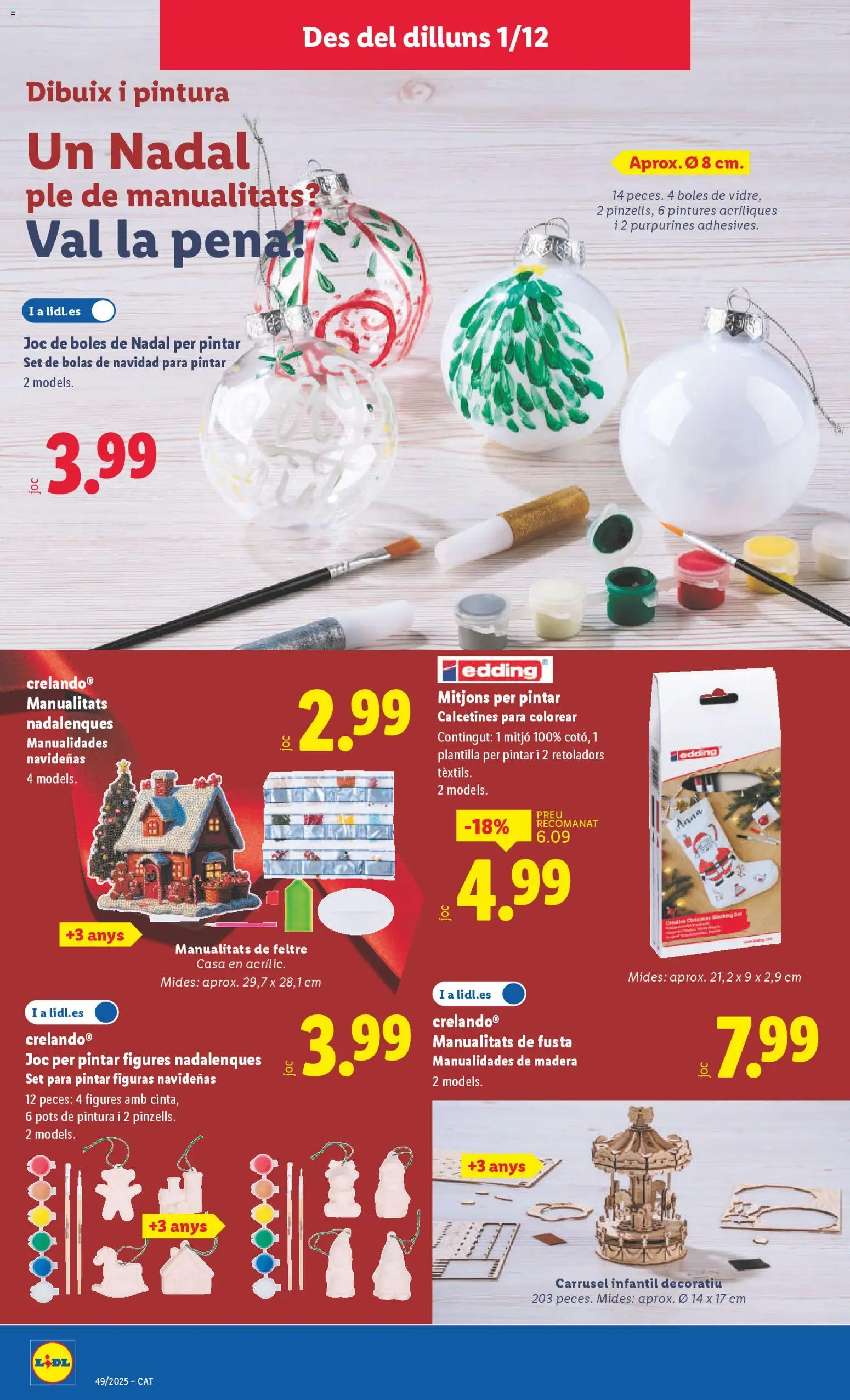 Lidl folleto de bazar │ válido desde el 01.12.2025 | Página: 14