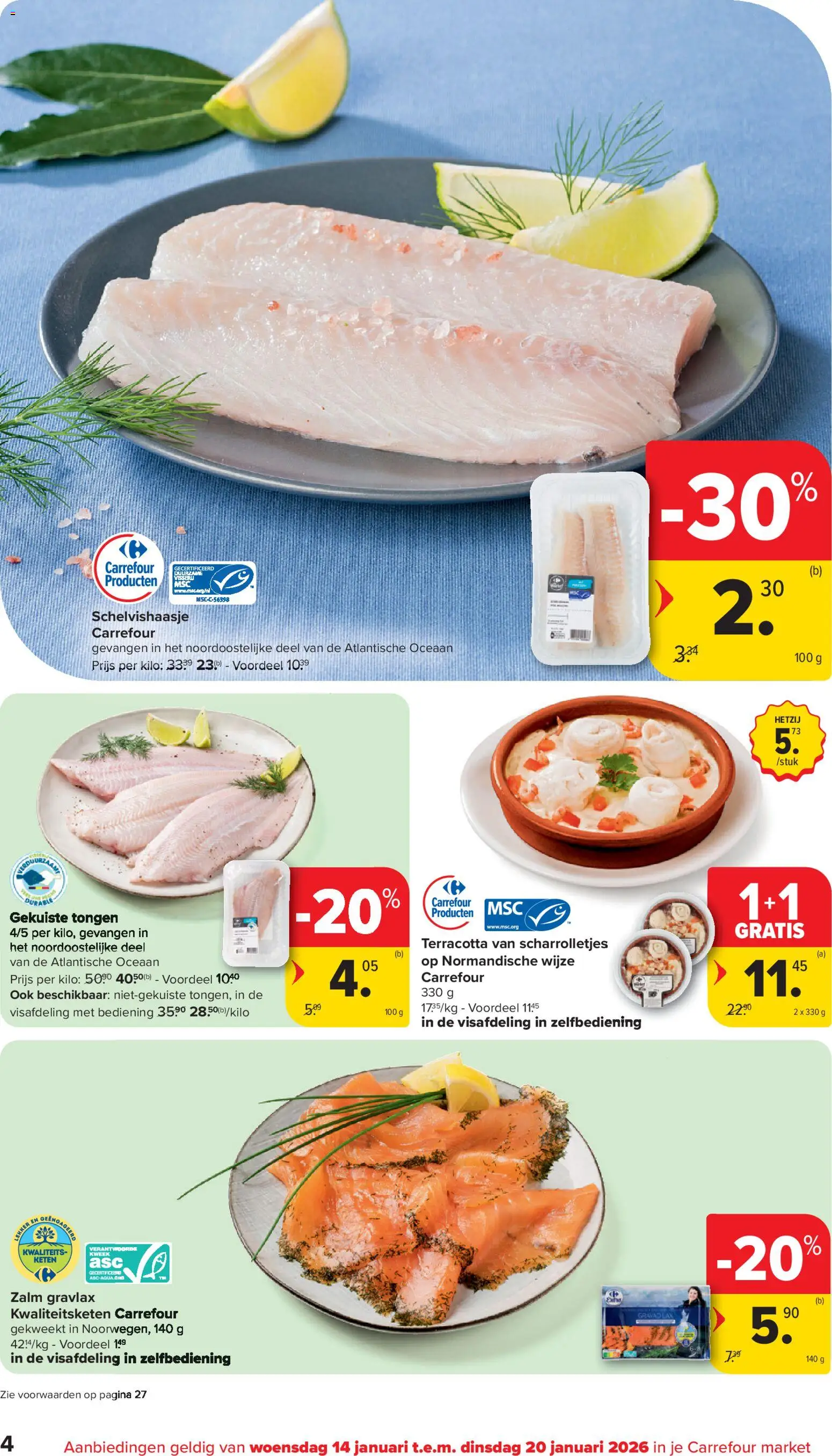 {H1} | Pagina: 4 | Producten: Zalm, La