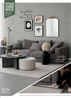 Forhåndsvisning av Bohus Bohusmagasinet 2024 gyldig fra 04.10.2024 | Side: 38 | Produkter: Puff, Sofa, Sidebord, Teppe