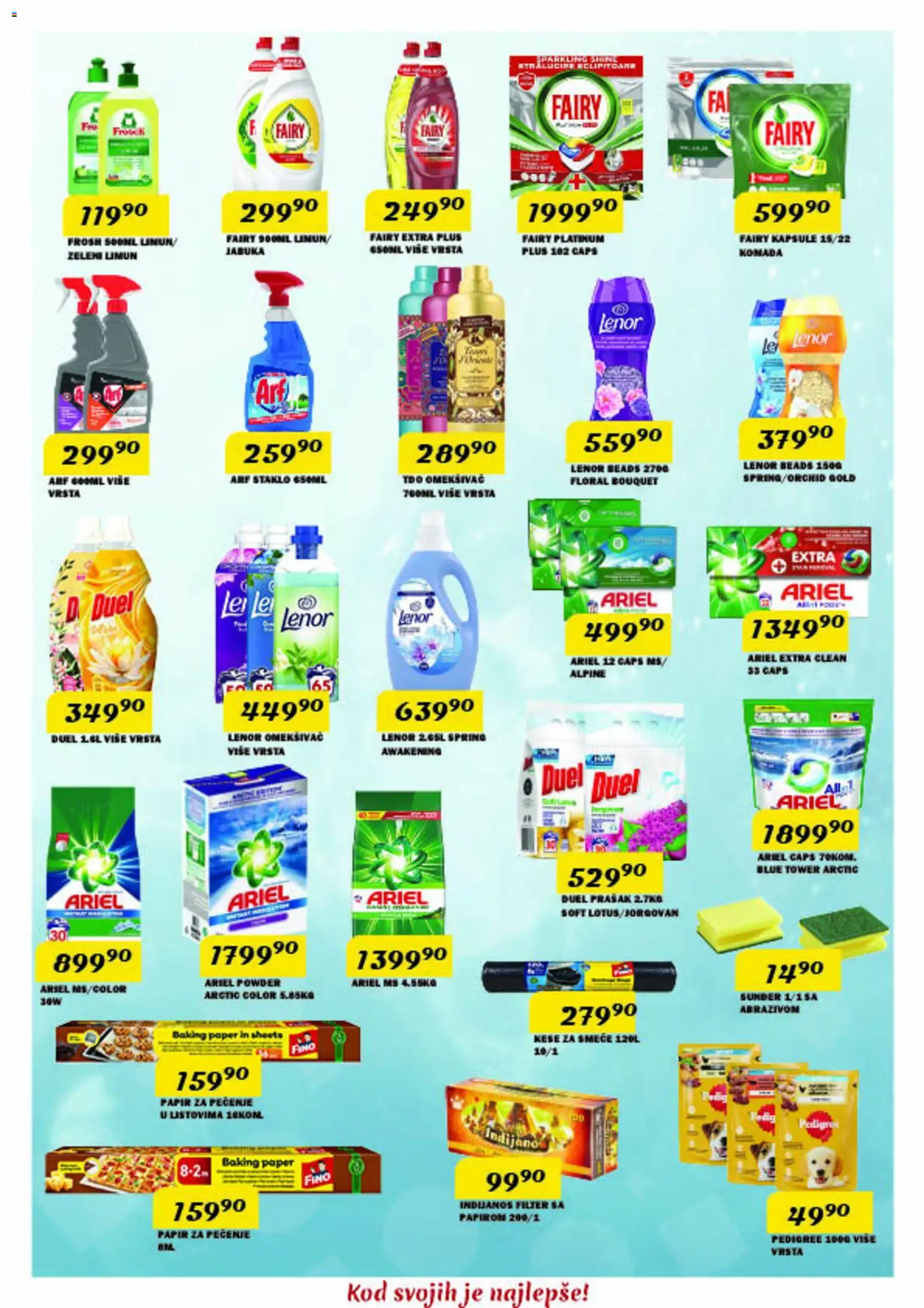 VP Dima katalog - važi od 26.03.2026 | Strana: 11 | Proizvode: Pedigree, Ariel, Kapsule, Limun