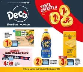 Anteprima del volantino Decò MaxiStore - Napoli catalogo valido a partire dal 11.02.2026