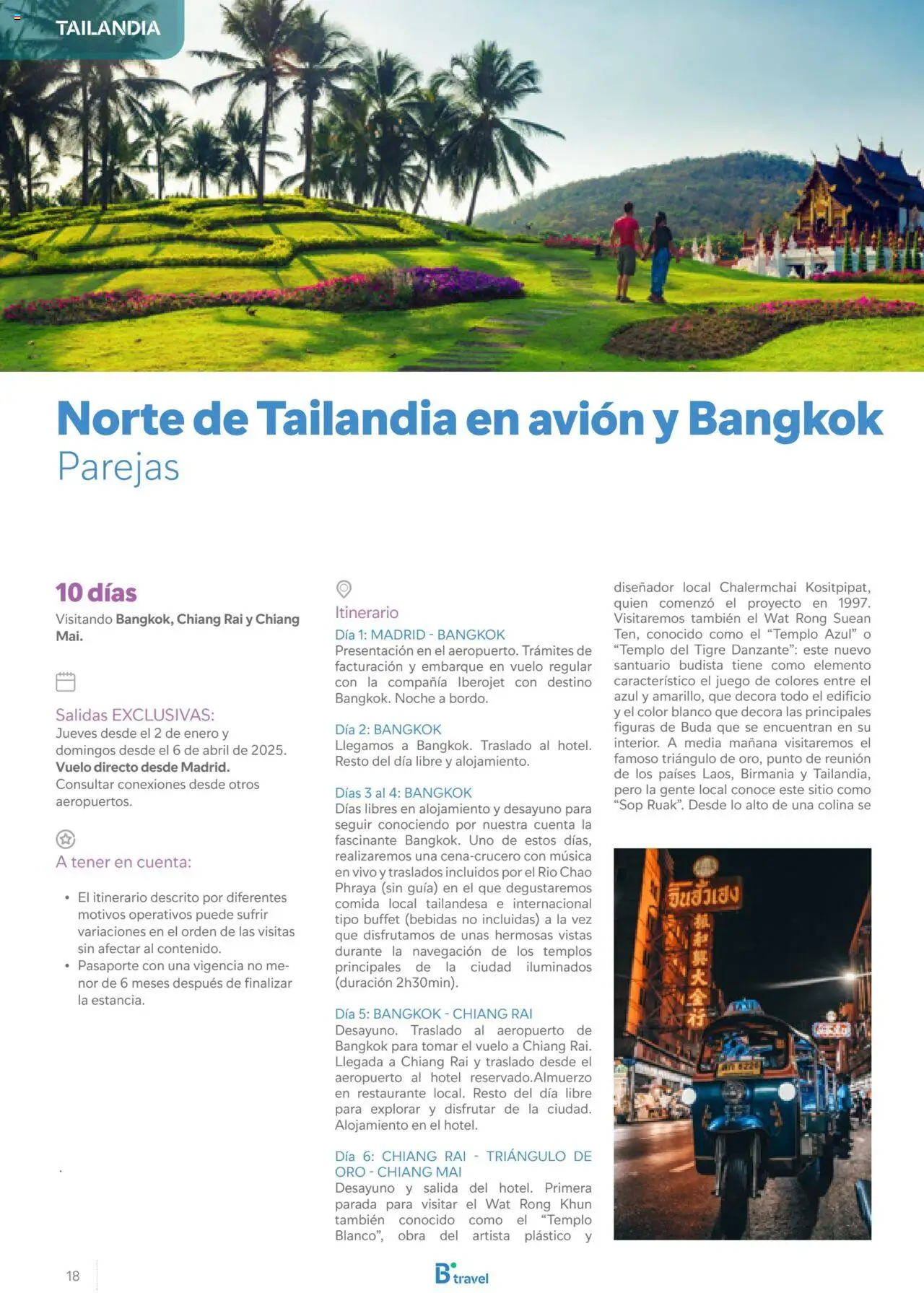 B the travel brand Asia 2025 │ válido desde el 15.11.2024 | Página: 18 | Productos: Navegación