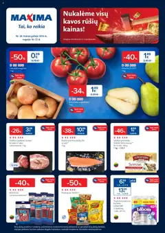 MAXIMA leidinys galioja nuo 16.09.2025