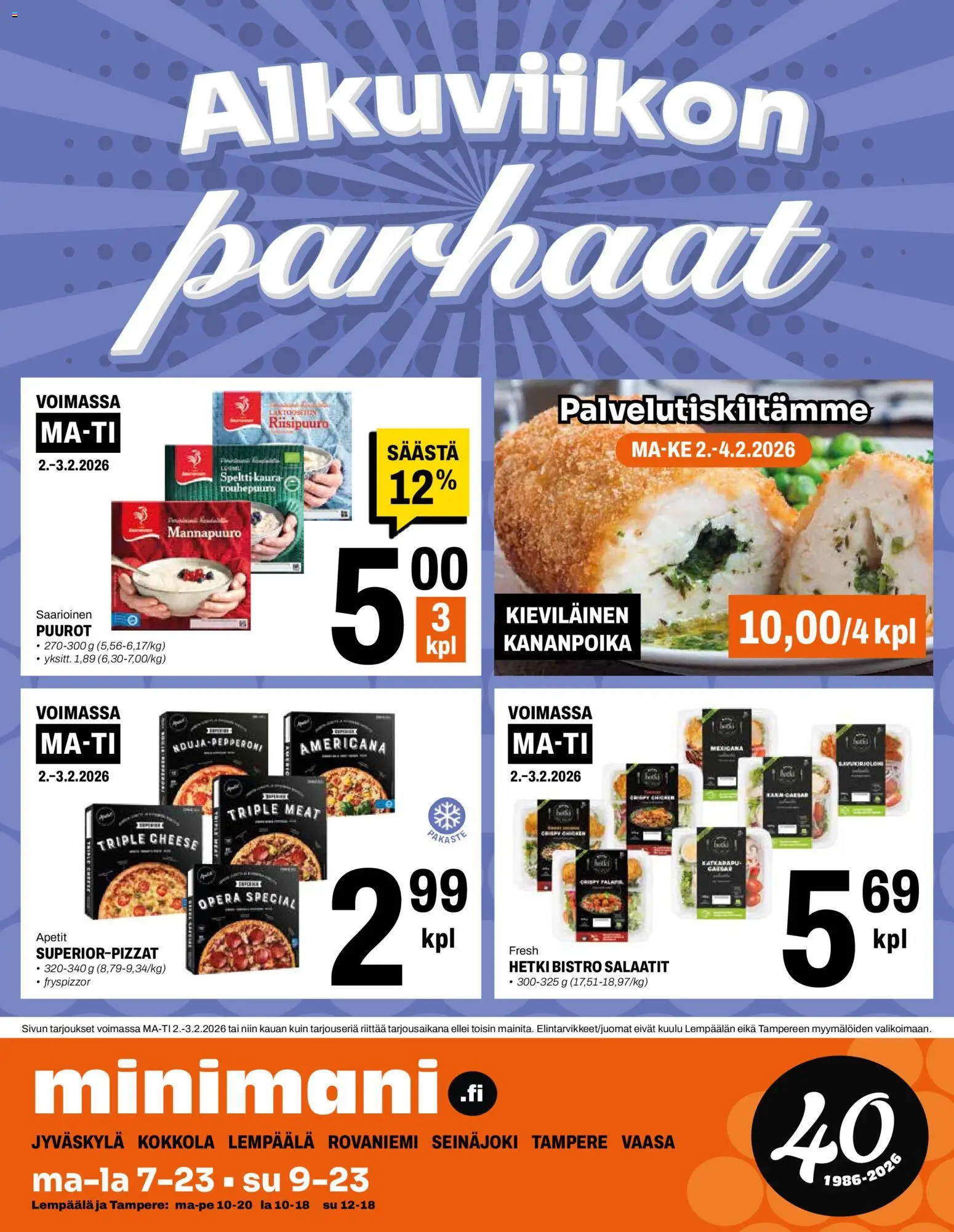 Minimani tarjoukset – voimassa 28.01.2026 alkaen | Sivu: 12