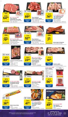 Náhled letáku Tesco Vepřová pečeně bez kosti plátky, 360 g, ochranná atmosféra od 27.12.2025 | Strana: 13