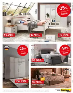 Lesnina XXXL spavaće sobe - pregled Lesnina XXXL kataloga - važi od 03.11.2025 | Strana: 3 | Proizvode: Dušek, Noćni ormarić, Ormar, Ogledalo