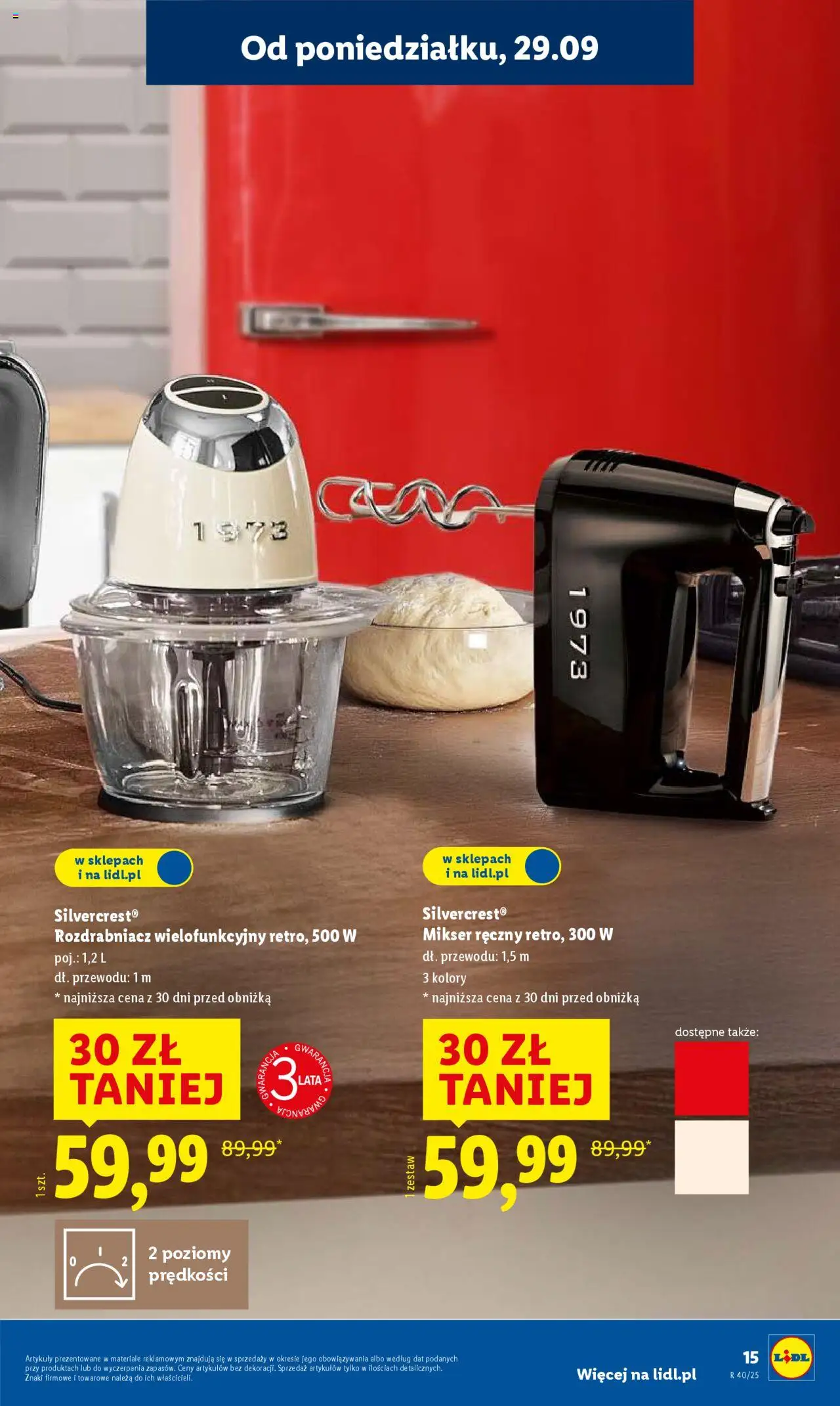 Lidl Katalog od 29.09.2025 | Strona: 19 | Produkty: Mikser