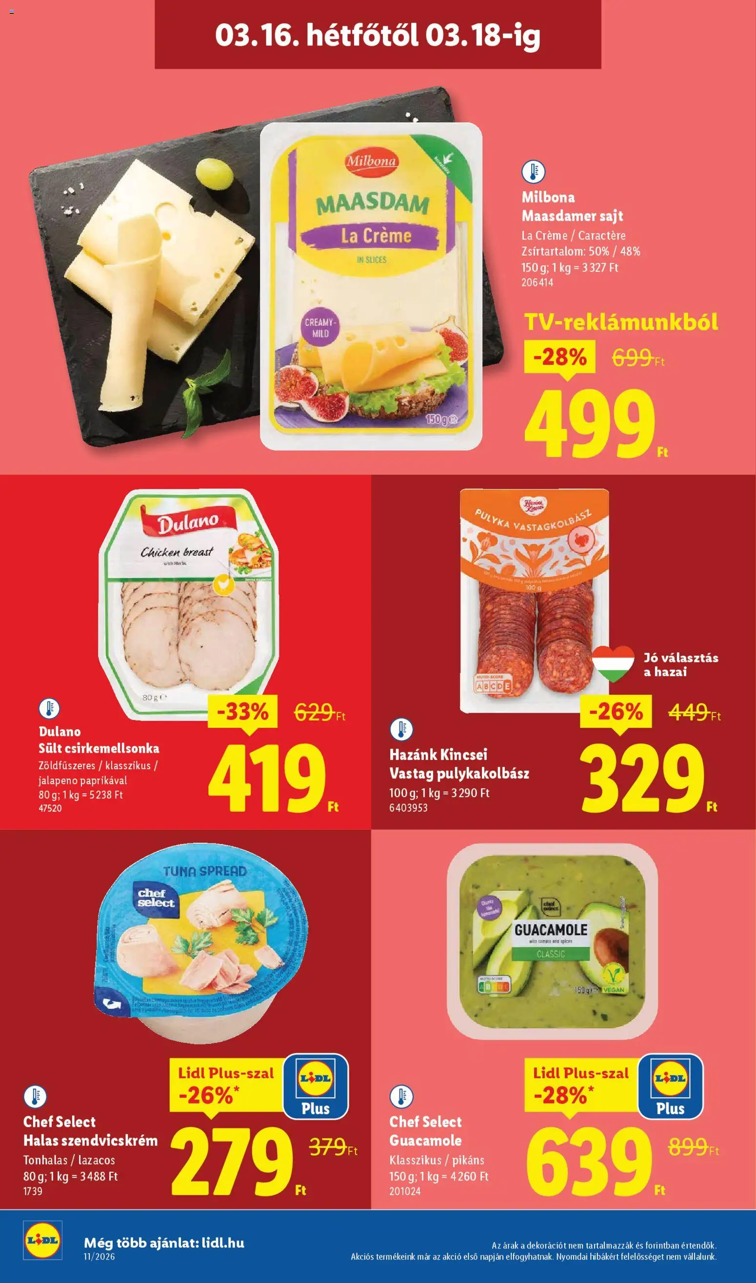 Lidl akciós ujság - amely érvényes a következő dátumtól: 12.03.2026 | Oldal: 68 | Termékek: Szendvicskrém, Sajt, Jalapeno, Vegán