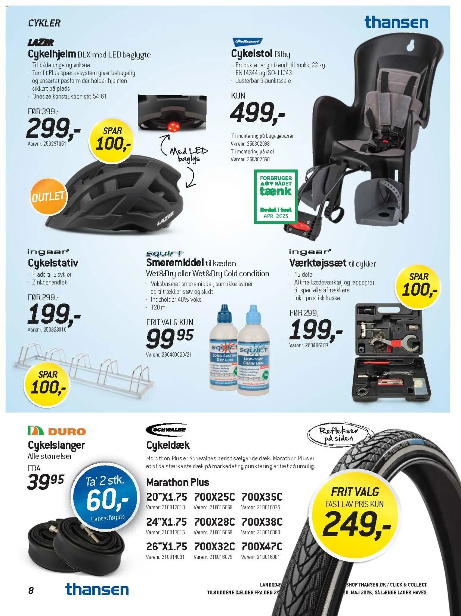 Thansen tilbudsavis – gyldig fra 29.04.2026 | Side: 9 | Produkter: Søm
