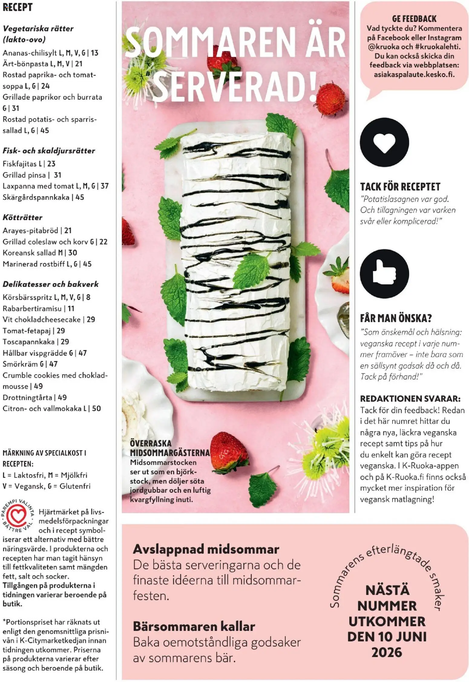 K-Market tarjoukset - K-mat – voimassa 06.05.2026 alkaen | Sivu: 56 | Tuotteet: Mousse, Paprika