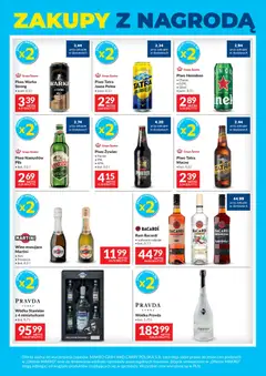 Pogląd oferty "Makro Gazetka - Zakupy z nagrodą" - ważna od 02.11.2025 | Strona: 4 | Produkty: Martini, Warka, Rum, Wódka