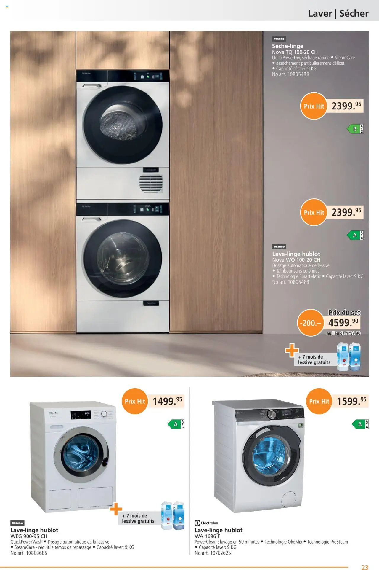Fust Aktionen FR – gültig ab 20.10.2025 | Seite: 23 | Produkte: Miele