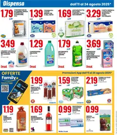 Volantino Eurospin del 11.08.2025 | Pagina: 4 | Prodotti: Dentifricio, Candeggina, Limone, Lavatrice