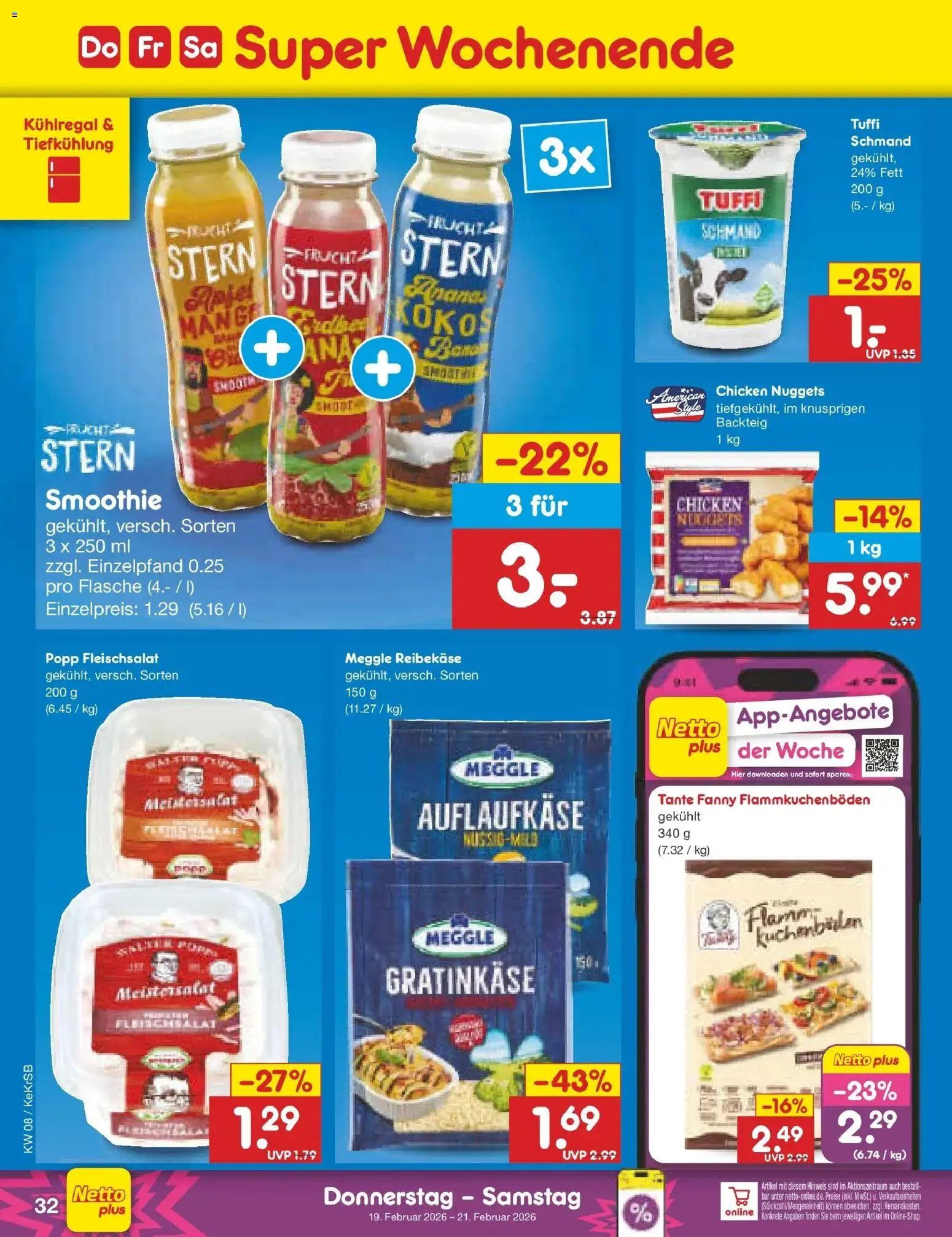 Netto Marken-Discount prospekt Kruft	 – gültig ab 16.02.2026 | Seite: 46 | Produkte: Reibekase