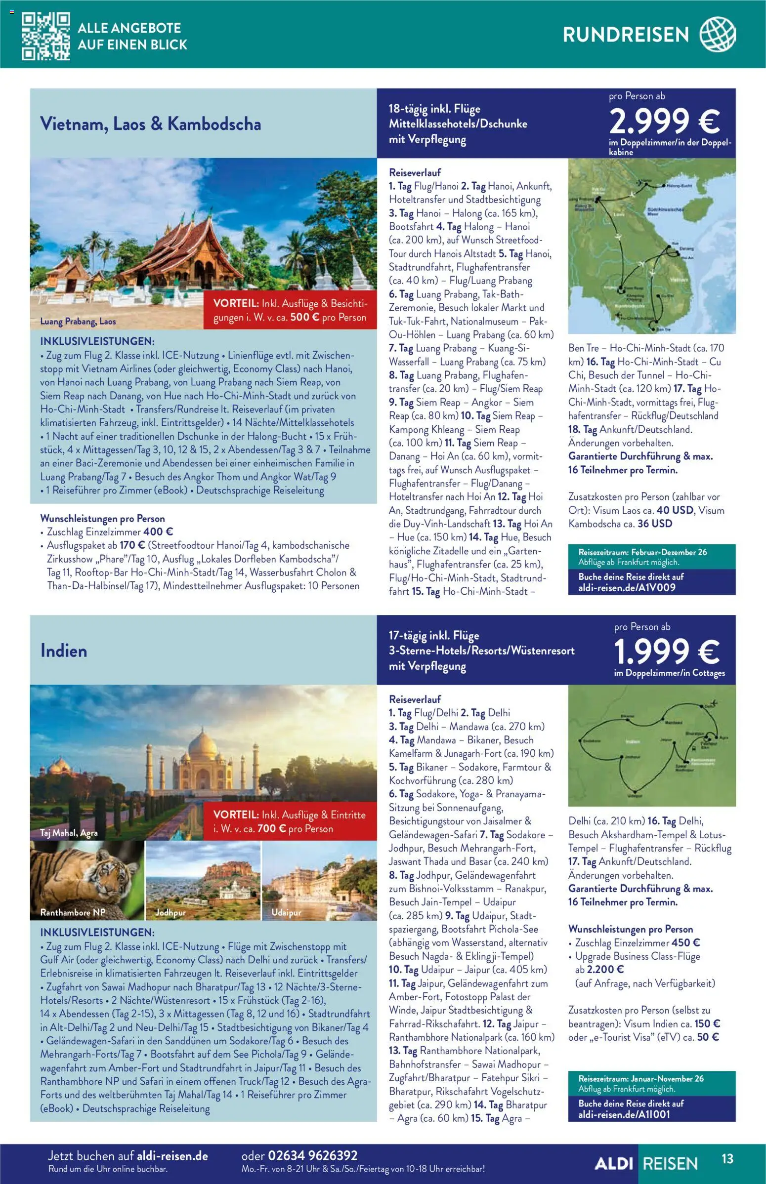 Aldi Reisen – gültig ab 01.11.2025 | Seite: 13