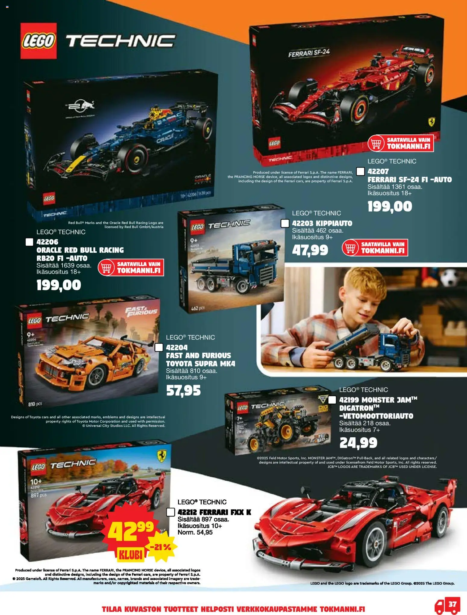 Tokmanni - Joululelukuvasto – voimassa 03.11.2025 alkaen | Sivu: 37