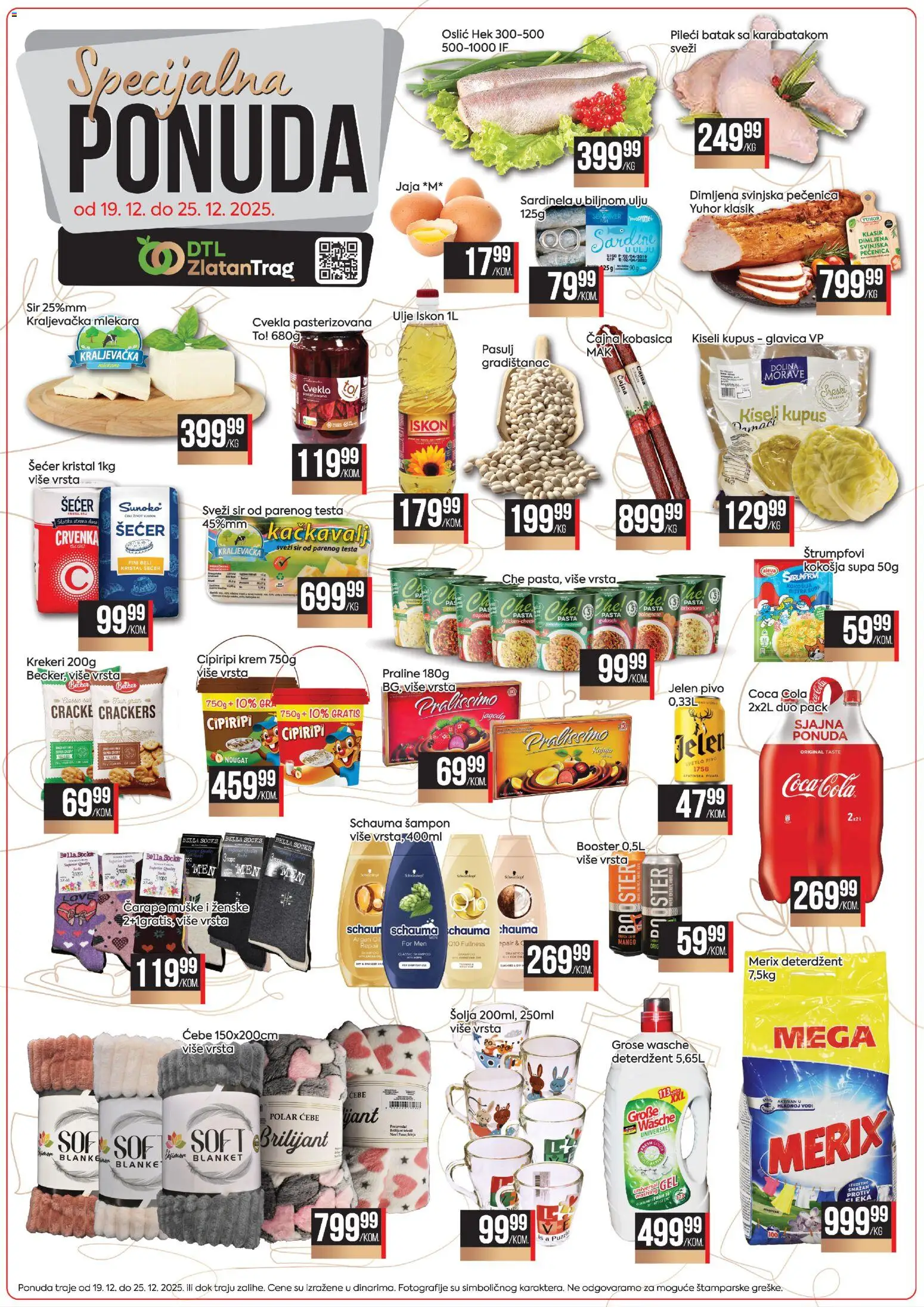 Zlatan Trag katalog - važi od 19.12.2025 | Strana: 1 | Proizvode: Mango, Kiseli kupus, Kupus, Jaja