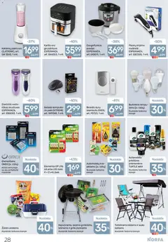 NORFA leidinys galioja nuo 16.04.2026 | Puslapis: 28 | Prekių: Skustuvas, Plaktuvas, Puodas, Pelė