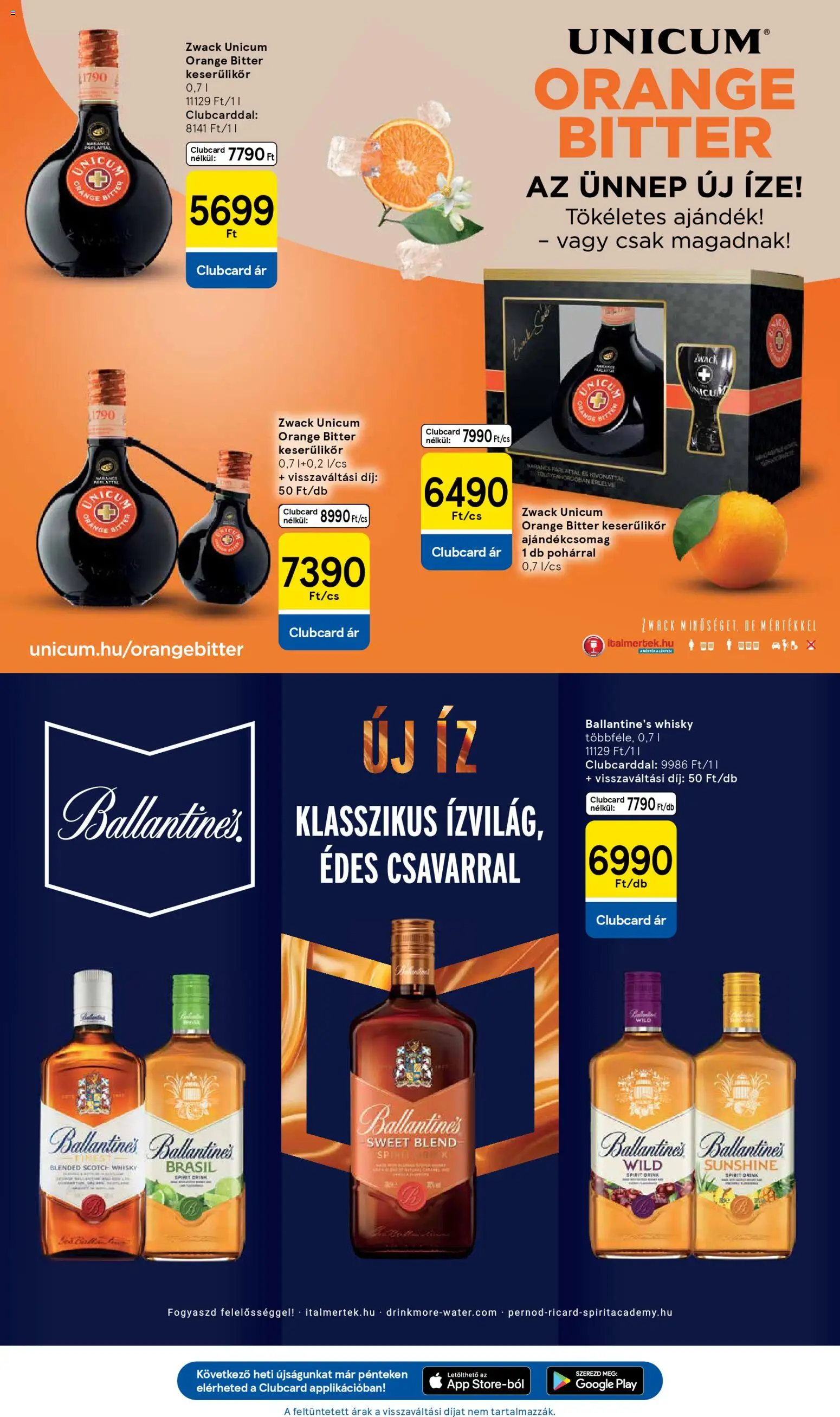 Tesco akciós ujság - amely érvényes a következő dátumtól: 06.11.2025 | Oldal: 27 | Termékek: Whisky