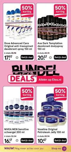 Etos - Folder - Voorbeeld van een folder van Etos, geldig van 15.12.2025 | Pagina: 100 | Producten: Deodorant, Antitranspirant, Gel