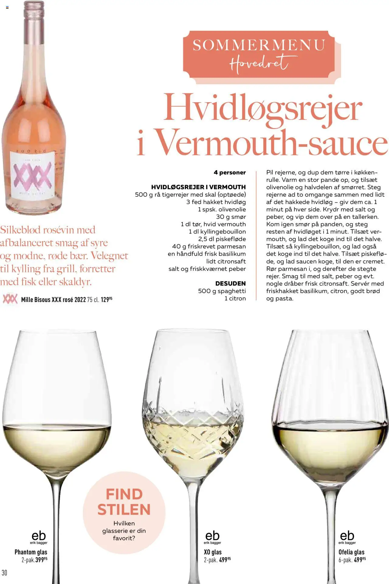 Imerco Tilbudsavis gyldig fra 13.05.2025 | Side: 30 | Produkter: Brød, Spaghetti, Hvidløg, Parmesan