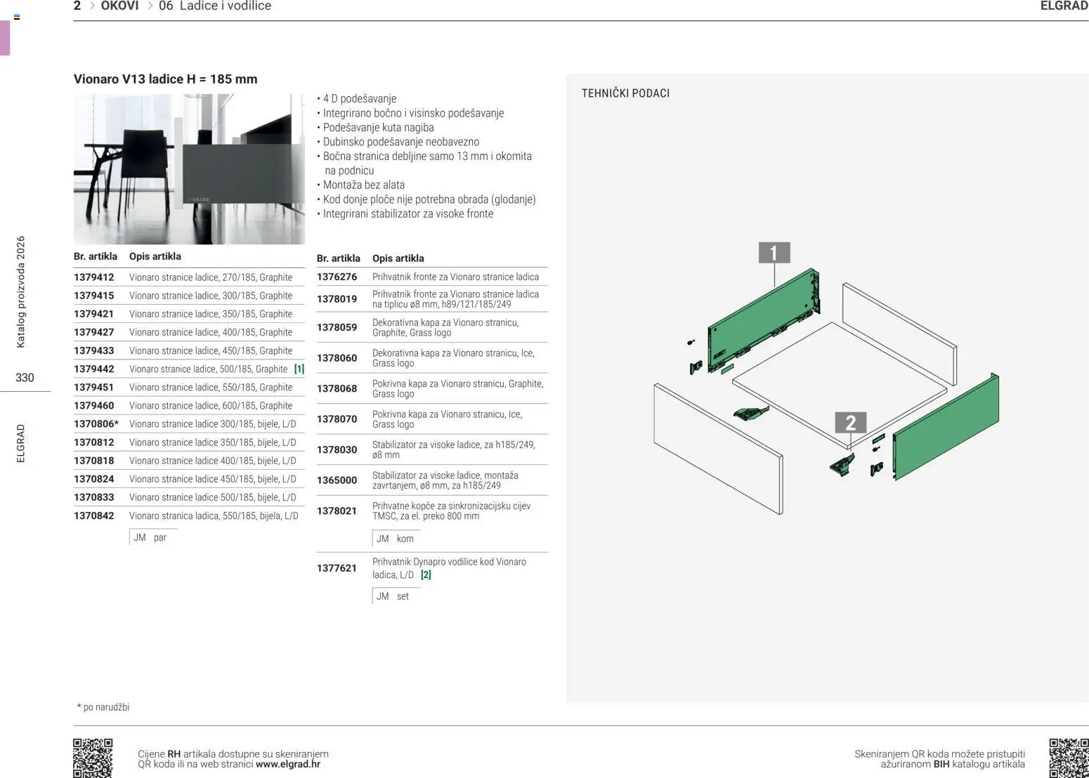 Elgrad katalog | vrijedi od 14.04.2026 | Stranica: 43 | Proizvodi: Ladice, Kapa
