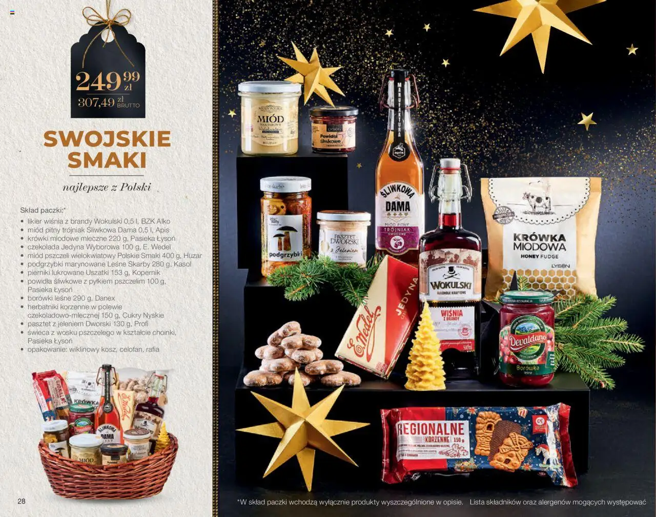 Makro Gazetka - Świat prezentów od 06.10.2025 | Strona: 28 | Produkty: Pierniki, Pączki, Herbatniki, Czekolada