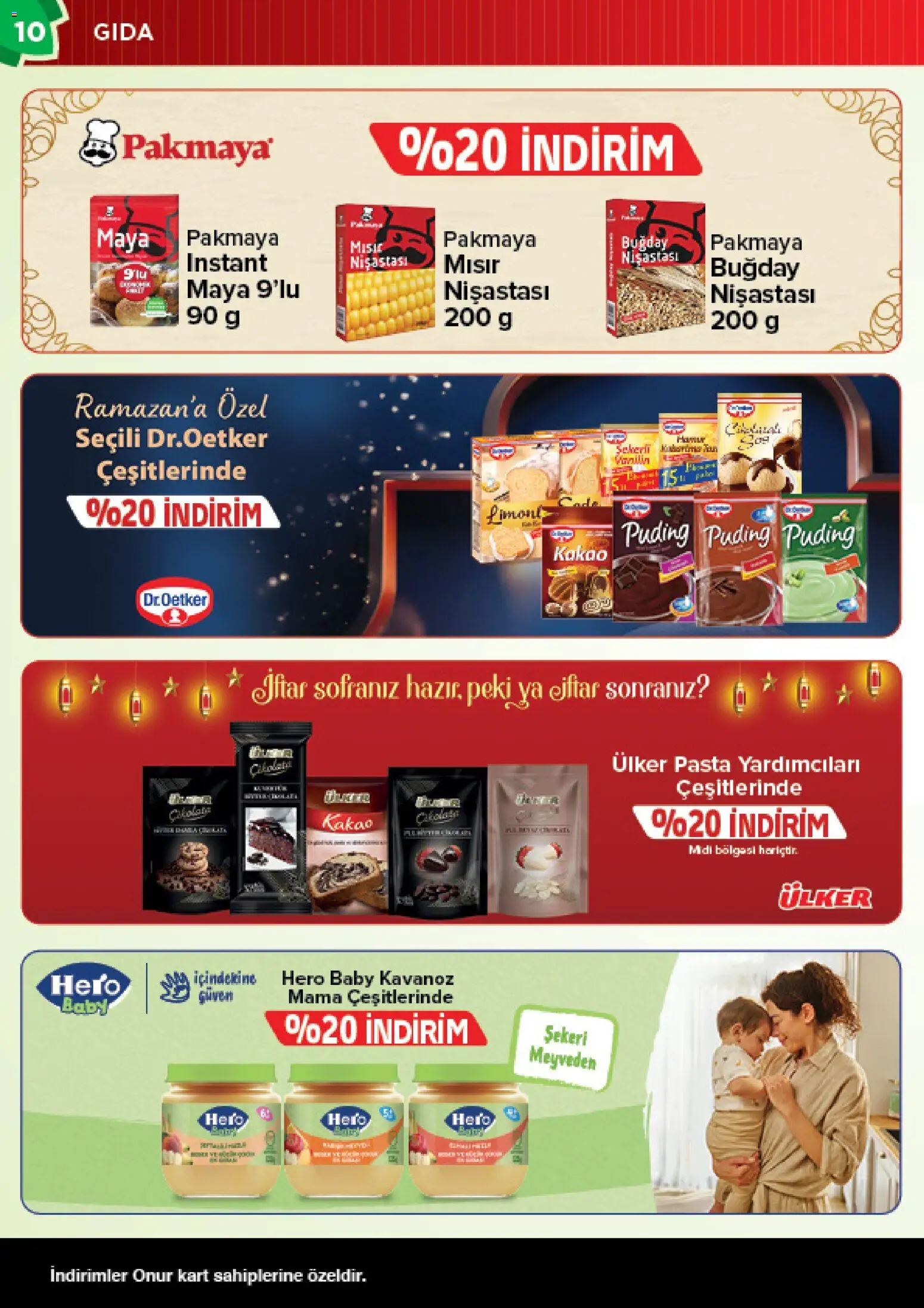 Onur Market Katalog - Bursa - 10.02.2026 tarihinden itibaren geçerlidir | Sayfa: 10