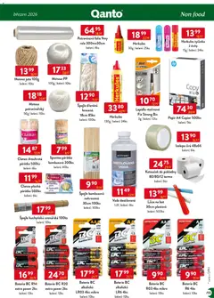 Náhled letáku Astur & Qanto leták - Velkoobchod 03/2026 od 01.03.2026 | Strana: 193 | Produkty: Lžíce, Fólie, Potravinová folie, Baterie
