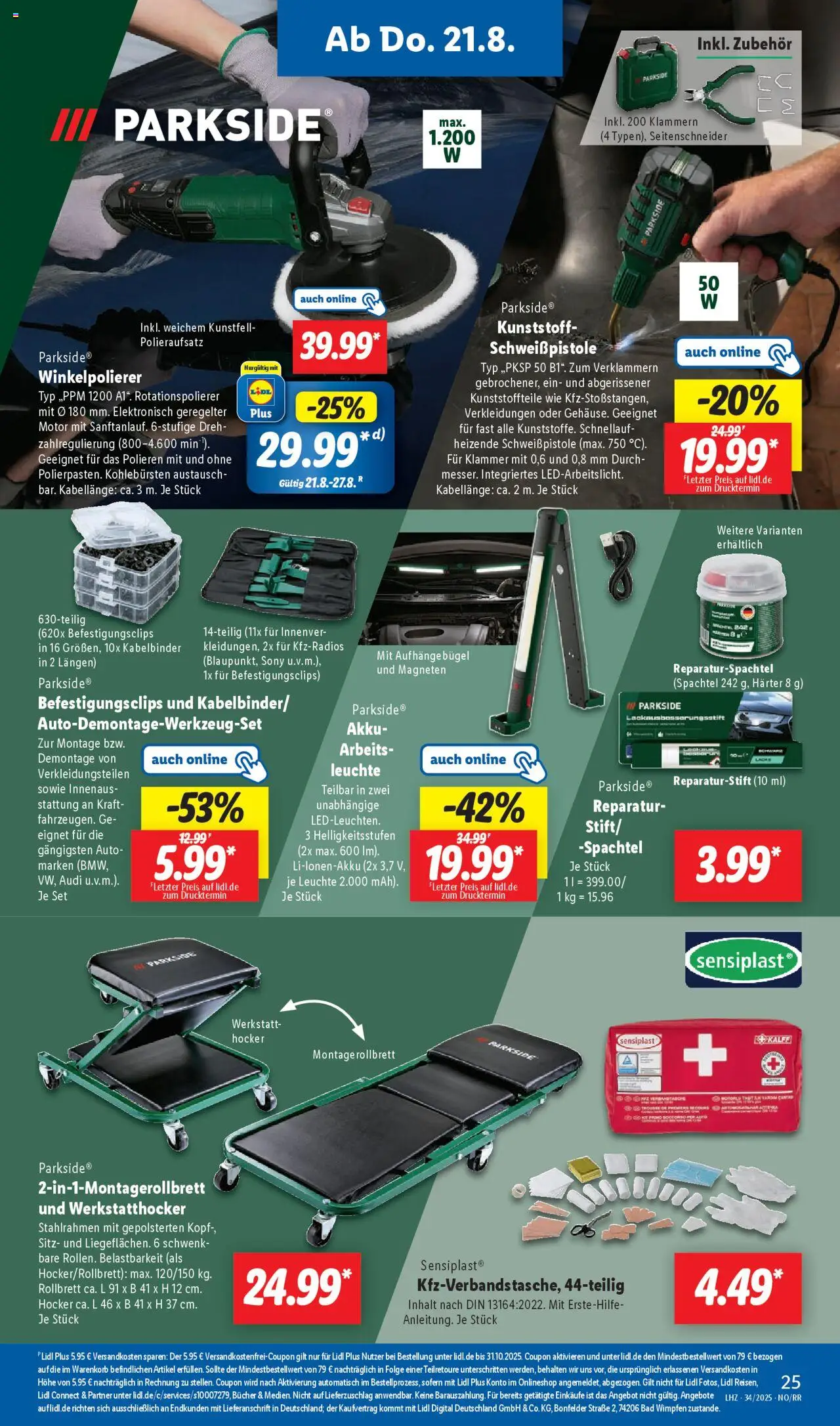 Lidl Prospekt Brakel 	 - gültig ab dem 18.08.2025 | Seite: 41 | Produkte: Sony, Hocker, Bad