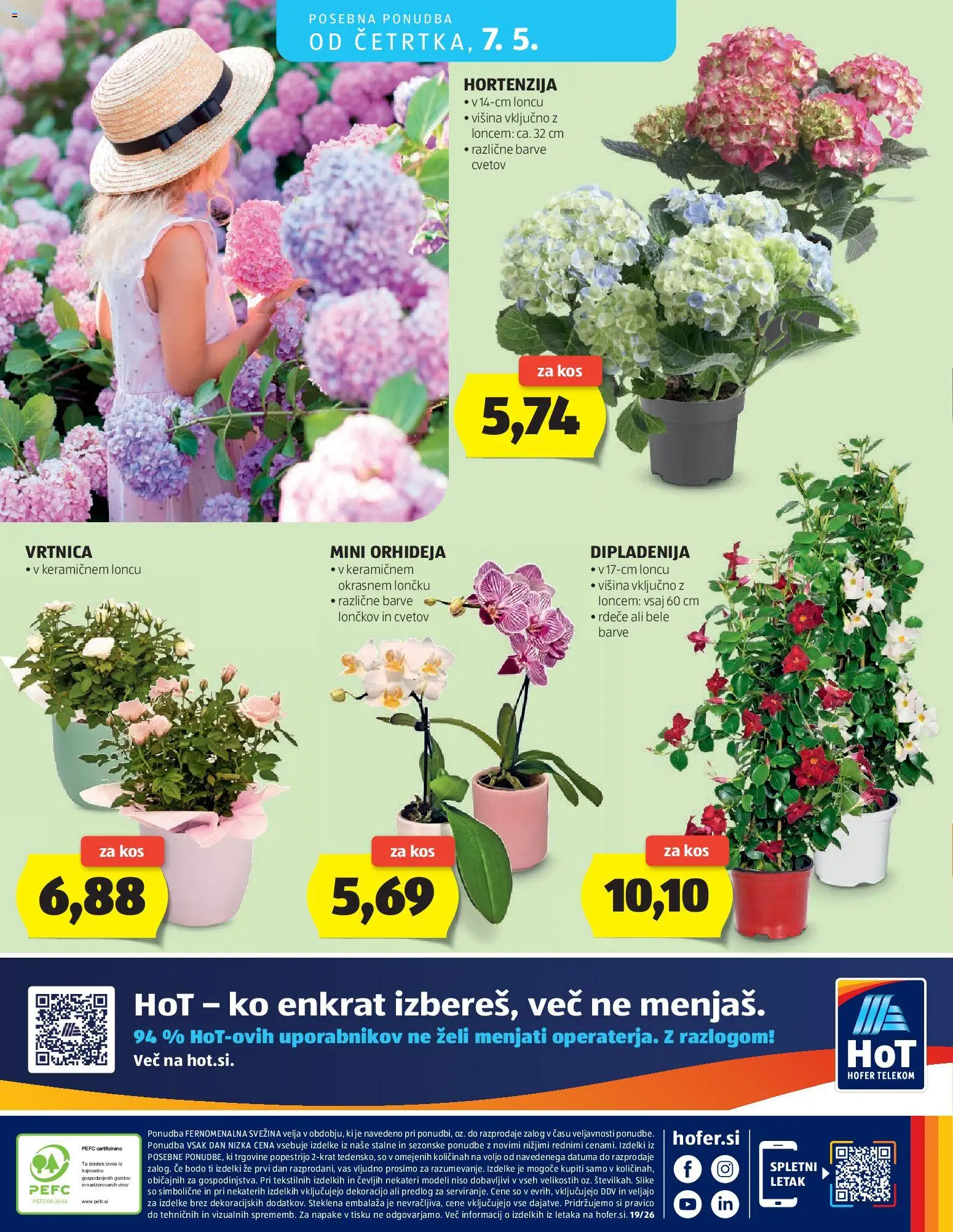 Novi Hofer katalog ponudbe – veljaven od 29.04.2026 | Stran: 28 | Izdelki: Kos