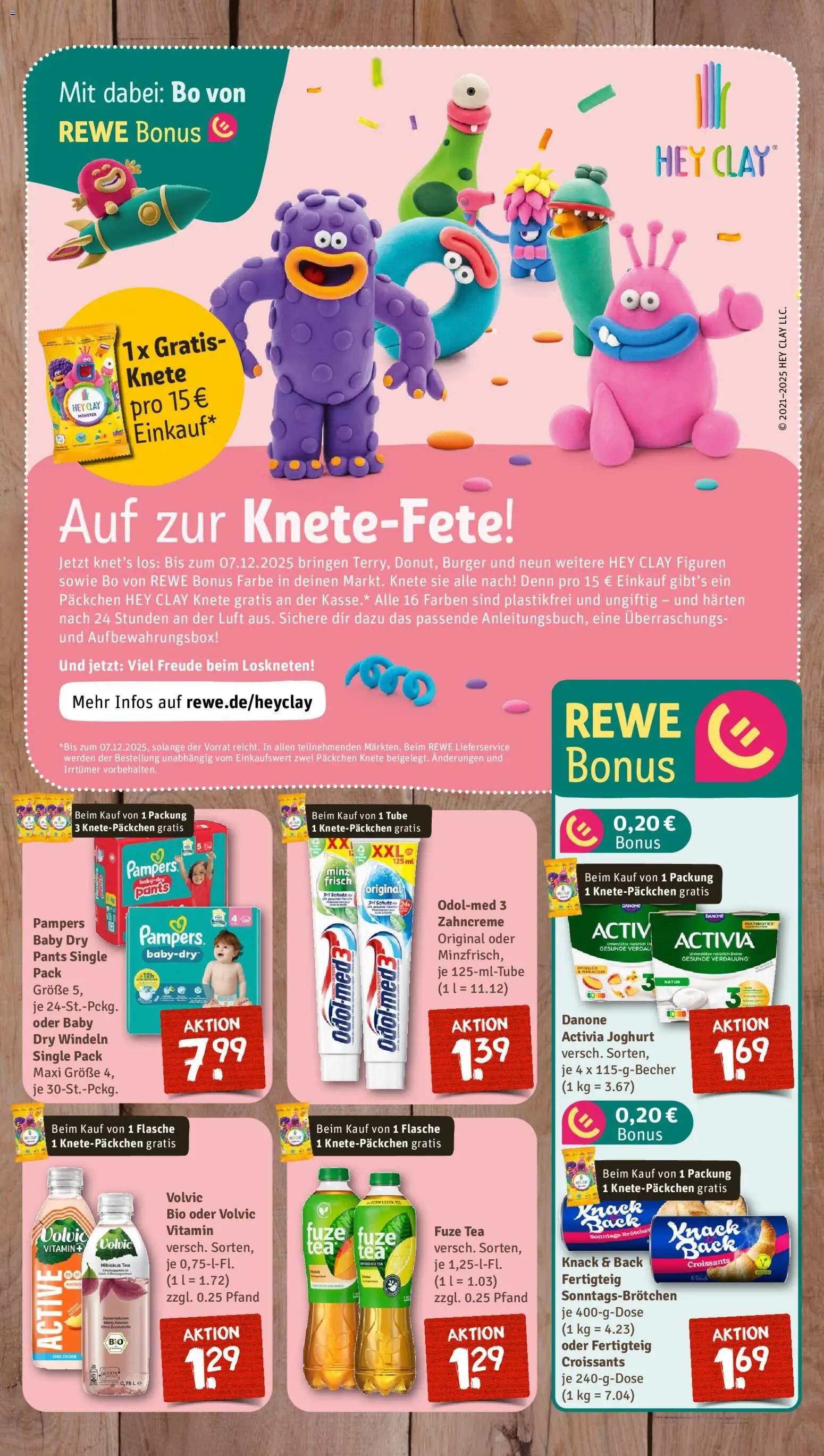Nahkauf Prospekt – gültig ab 02.11.2025 | Seite: 2 | Produkte: Activia, Joghurt, Pampers, Monster