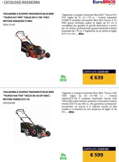 Anteprima del volantino Eurobrico Rasaerba catalogo valido a partire dal 23.07.2025 | Pagina: 2 | Prodotti: Tè, Rasaerba, Piatto