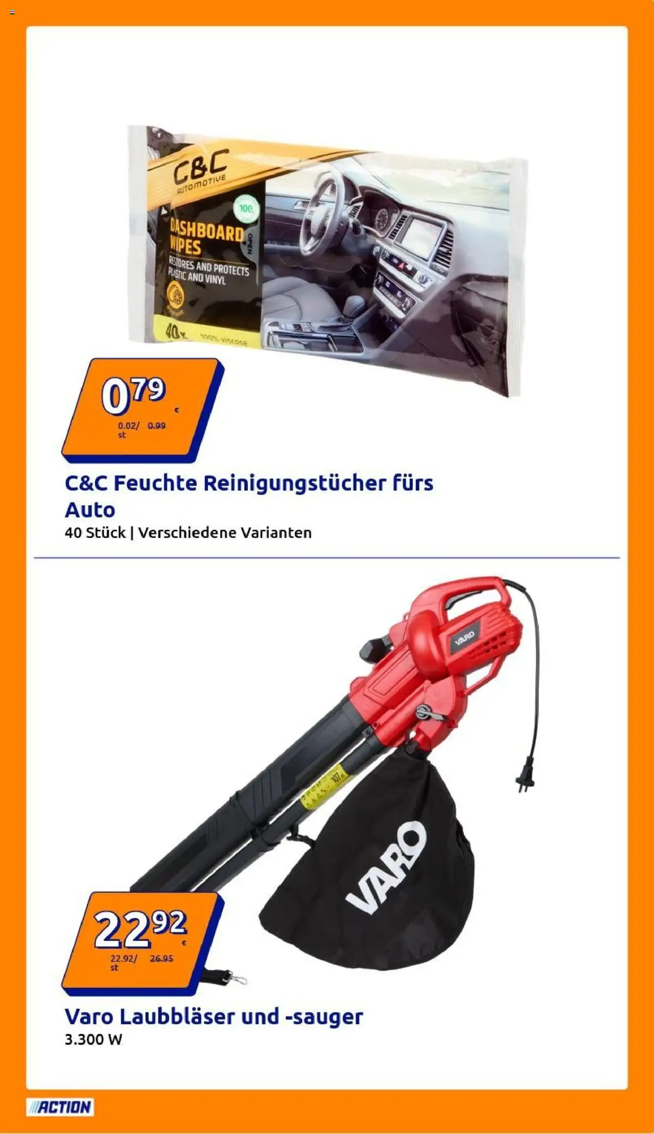 Action Flugblatt gültig ab 08.10.2025 | Seite: 7 | Produkte: Reinigungstücher