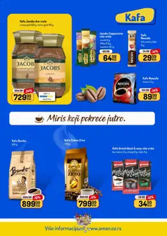 Aman katalog - pregled Aman kataloga - važi od 16.03.2026 | Strana: 32 | Proizvode: Milka, Miris, Kafa, Nescafé